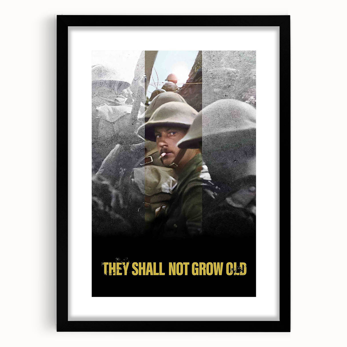 2010s Movie Poster Art - They Shall Not Grow Old Vintage Print