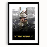 2010s Movie Poster Art - They Shall Not Grow Old Vintage Print