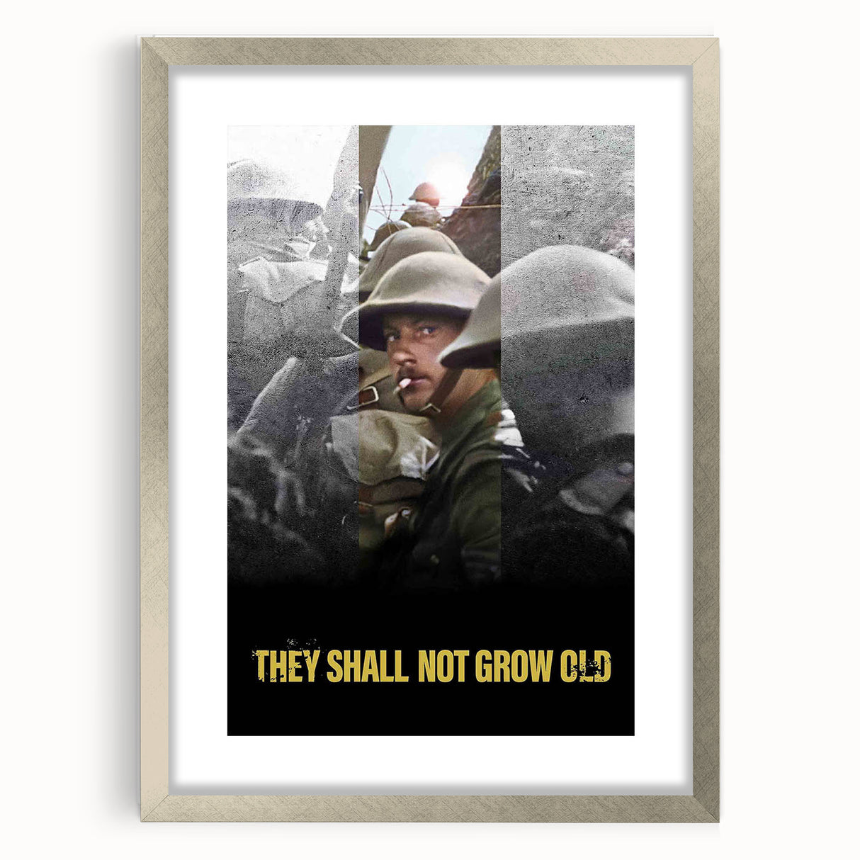 2010s Movie Poster Art - They Shall Not Grow Old Vintage Print