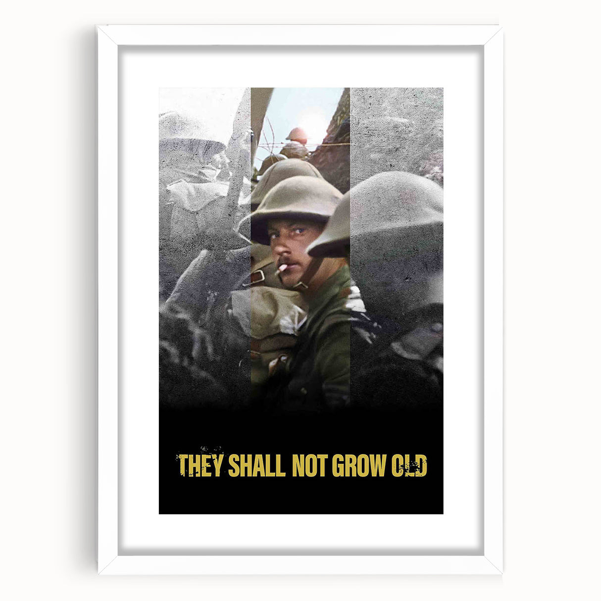 2010s Movie Poster Art - They Shall Not Grow Old Vintage Print