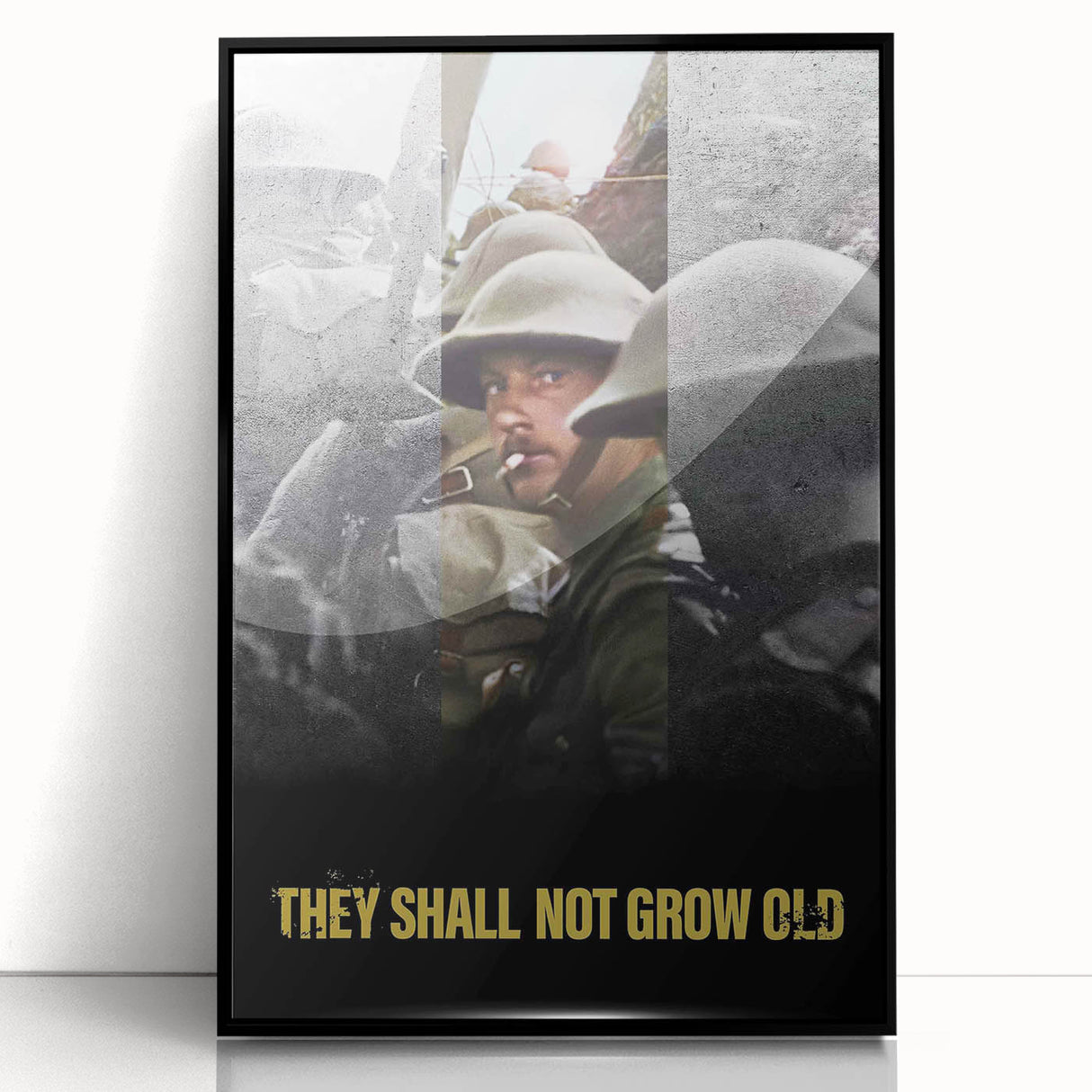 2010s Movie Poster Art - They Shall Not Grow Old Vintage Print