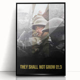 2010s Movie Poster Art - They Shall Not Grow Old Vintage Print