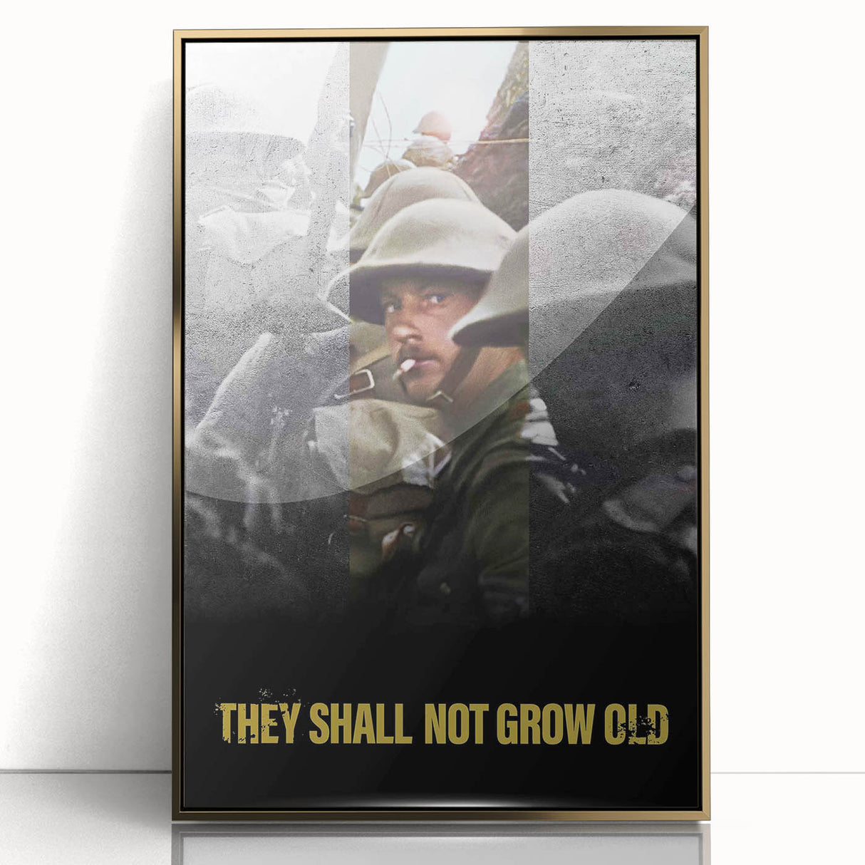 2010s Movie Poster Art - They Shall Not Grow Old Vintage Print