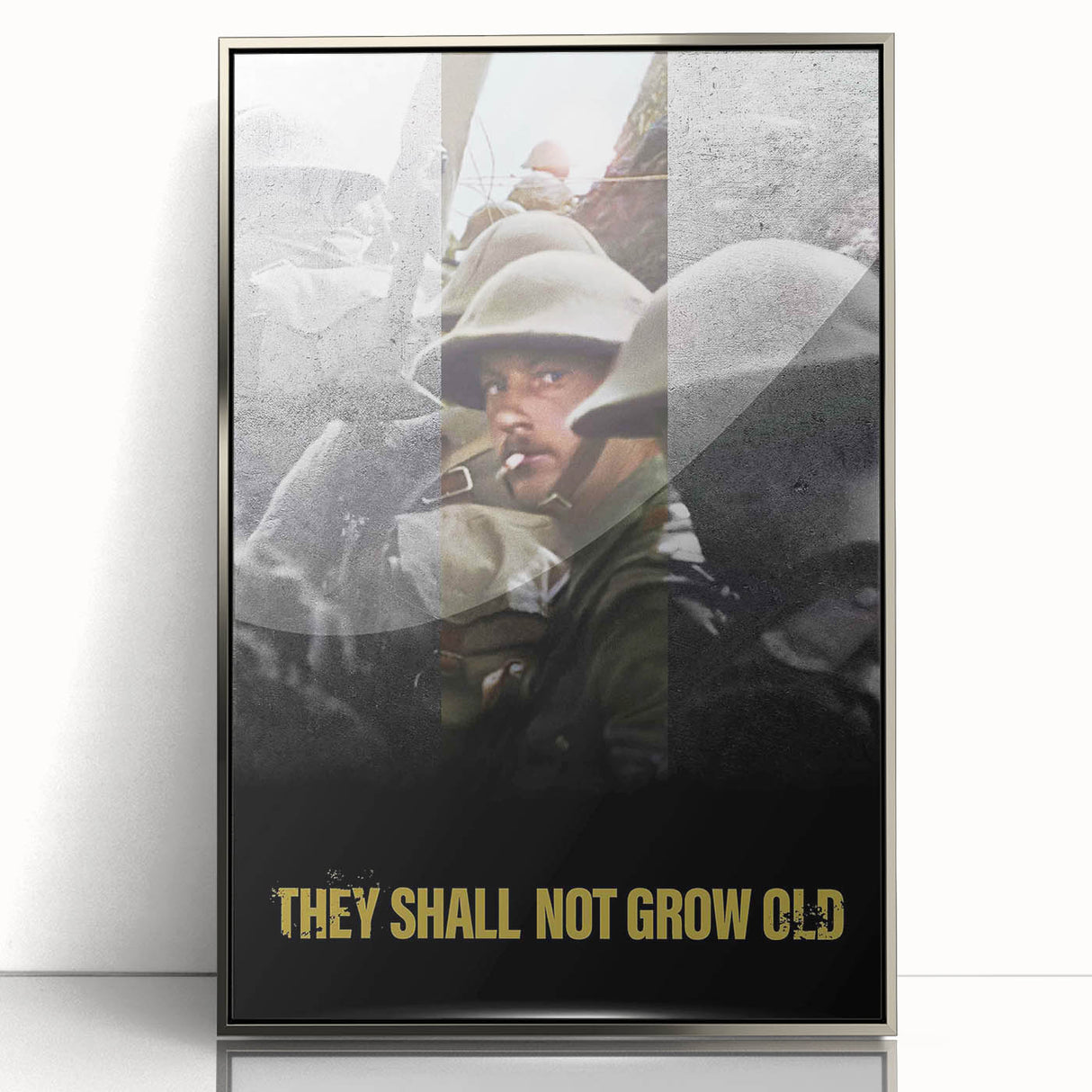 2010s Movie Poster Art - They Shall Not Grow Old Vintage Print