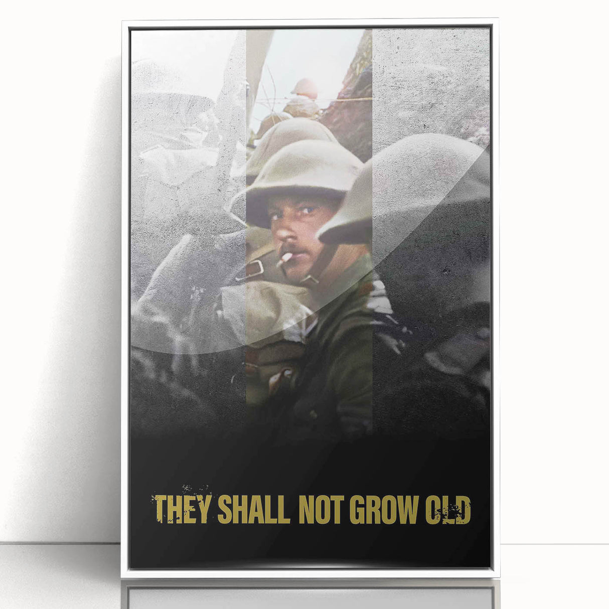 2010s Movie Poster Art - They Shall Not Grow Old Vintage Print