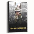 2010s Movie Poster Art - They Shall Not Grow Old Vintage Print