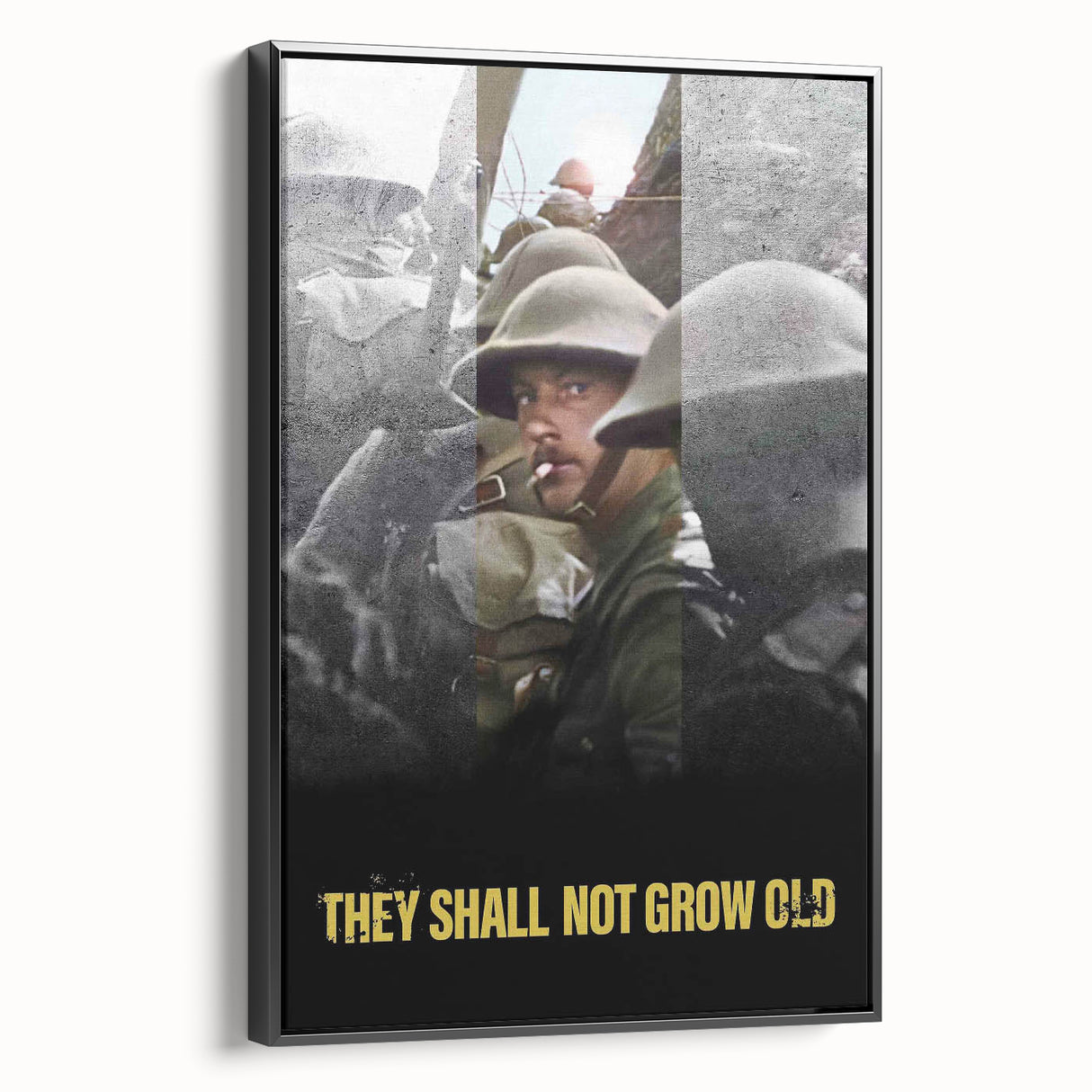 2010s Movie Poster Art - They Shall Not Grow Old Vintage Print