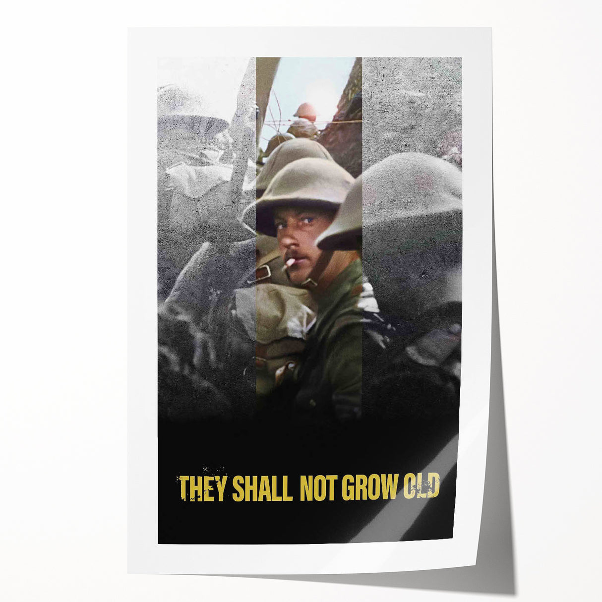 2010s Movie Poster Art - They Shall Not Grow Old Vintage Print