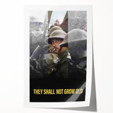 2010s Movie Poster Art - They Shall Not Grow Old Vintage Print
