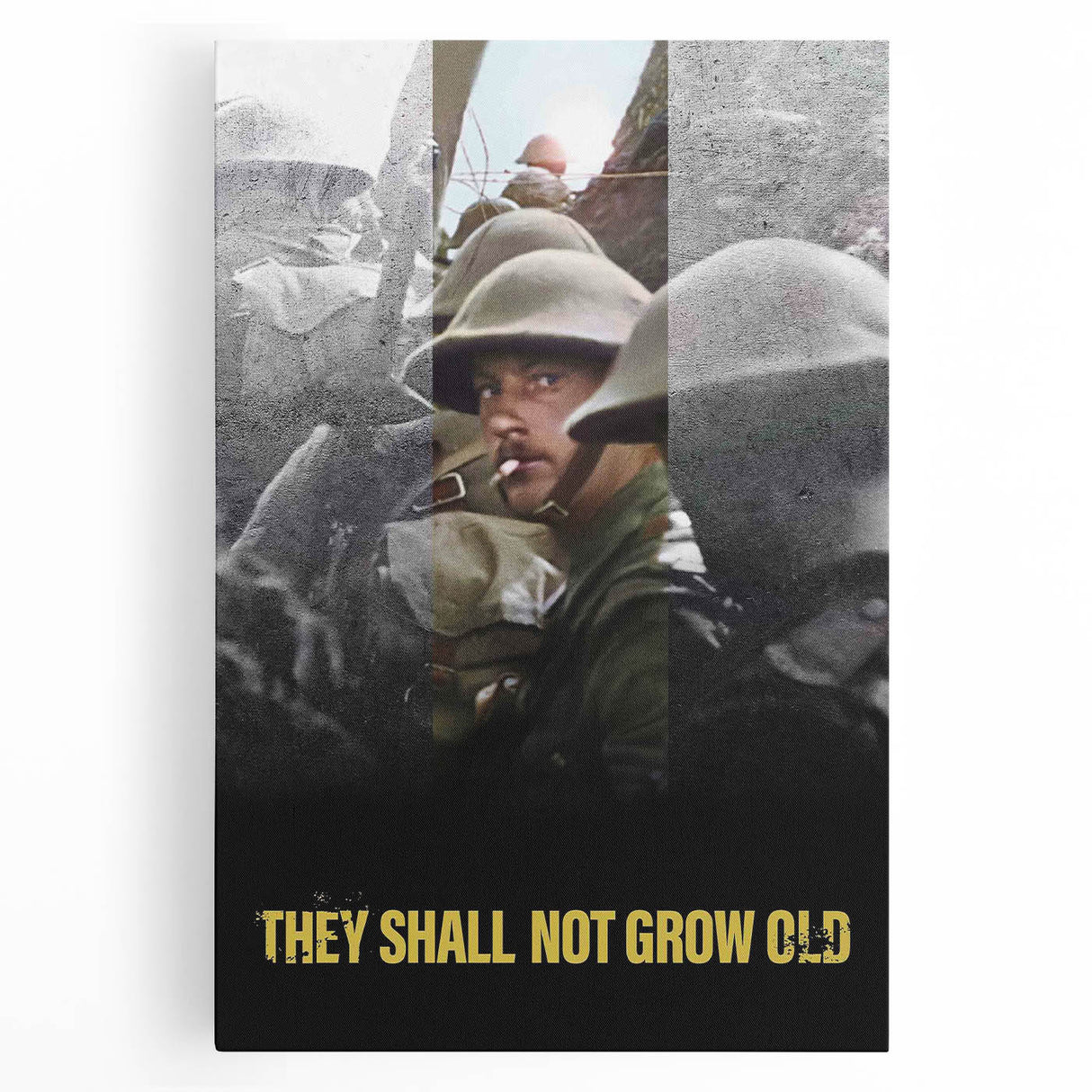2010s Movie Poster Art - They Shall Not Grow Old Vintage Print