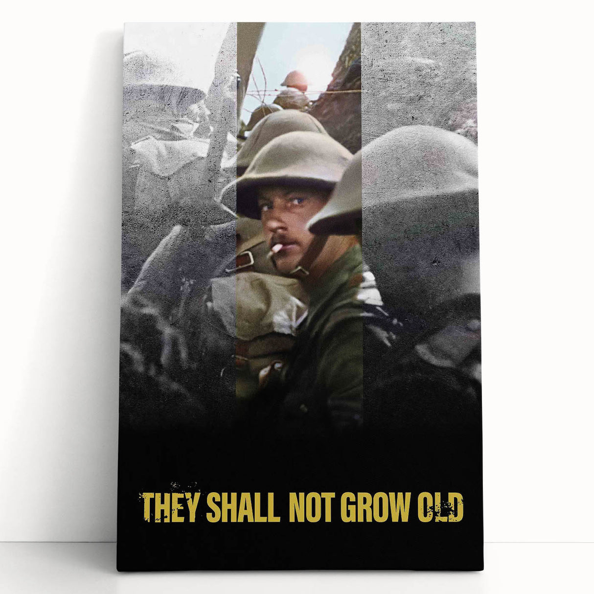 2010s Movie Poster Art - They Shall Not Grow Old Vintage Print