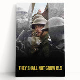 2010s Movie Poster Art - They Shall Not Grow Old Vintage Print