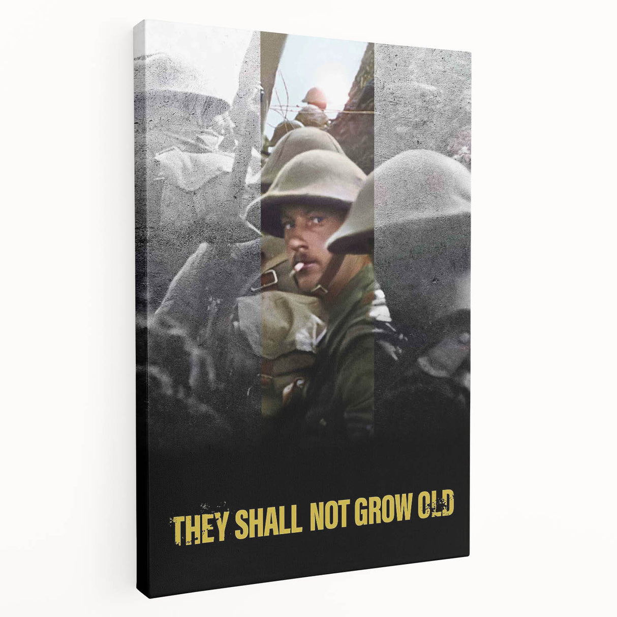 2010s Movie Poster Art - They Shall Not Grow Old Vintage Print