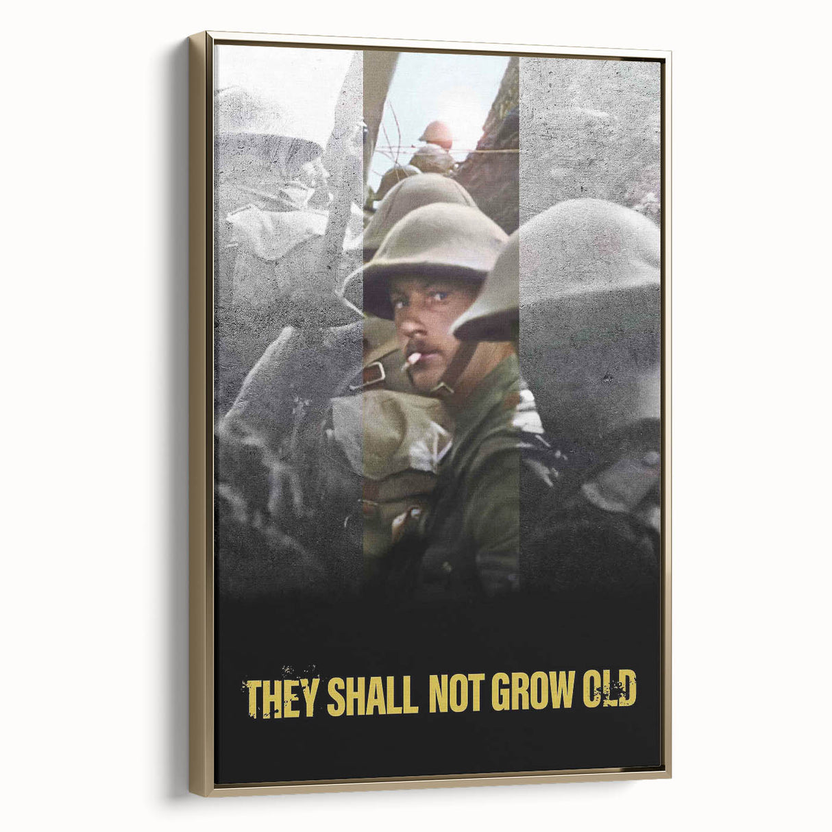 2010s Movie Poster Art - They Shall Not Grow Old Vintage Print