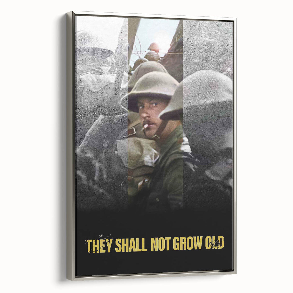 2010s Movie Poster Art - They Shall Not Grow Old Vintage Print