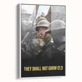 2010s Movie Poster Art - They Shall Not Grow Old Vintage Print