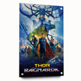 2010s Movie Poster Art - Thor: Ragnarok Vintage Movie Poster Print