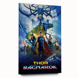 2010s Movie Poster Art - Thor: Ragnarok Vintage Movie Poster Print