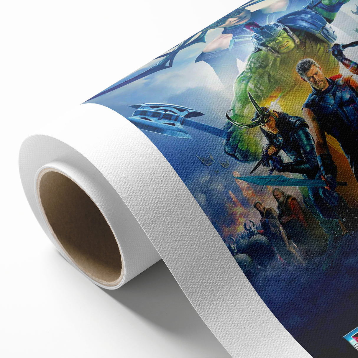 2010s Movie Poster Art - Thor: Ragnarok Vintage Movie Poster Print