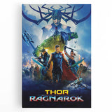 2010s Movie Poster Art - Thor: Ragnarok Vintage Movie Poster Print