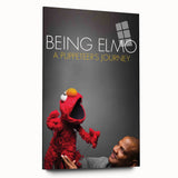 2010s Movie Poster Art - Being Elmo Retro Vintage Film Print