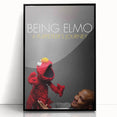 2010s Movie Poster Art - Being Elmo Retro Vintage Film Print