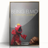 2010s Movie Poster Art - Being Elmo Retro Vintage Film Print