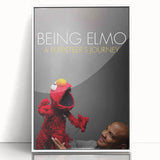 2010s Movie Poster Art - Being Elmo Retro Vintage Film Print
