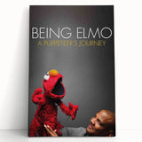 2010s Movie Poster Art - Being Elmo Retro Vintage Film Print