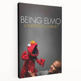 2010s Movie Poster Art - Being Elmo Retro Vintage Film Print