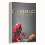 2010s Movie Poster Art - Being Elmo Retro Vintage Film Print