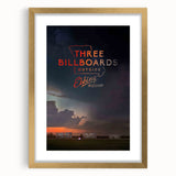 2010s Movie Poster Art - Three Billboards Vintage Movie Poster Print