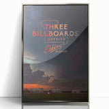 2010s Movie Poster Art - Three Billboards Vintage Movie Poster Print