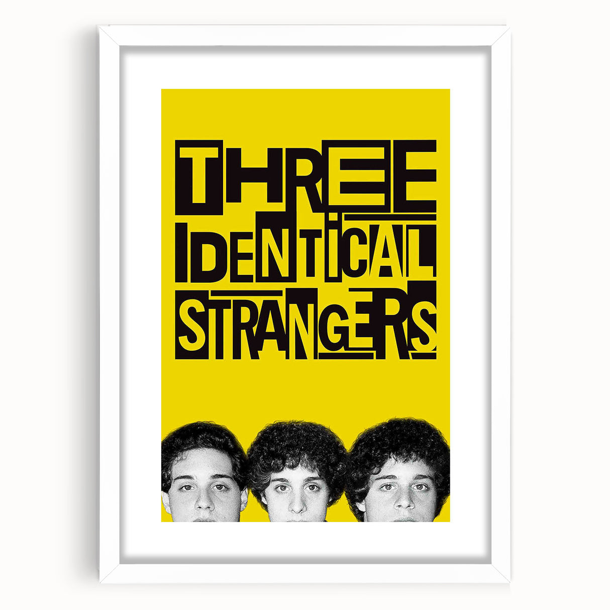 2010s Movie Poster Art - Three Identical Strangers Vintage Print