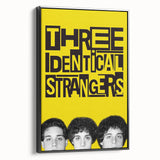 2010s Movie Poster Art - Three Identical Strangers Vintage Print