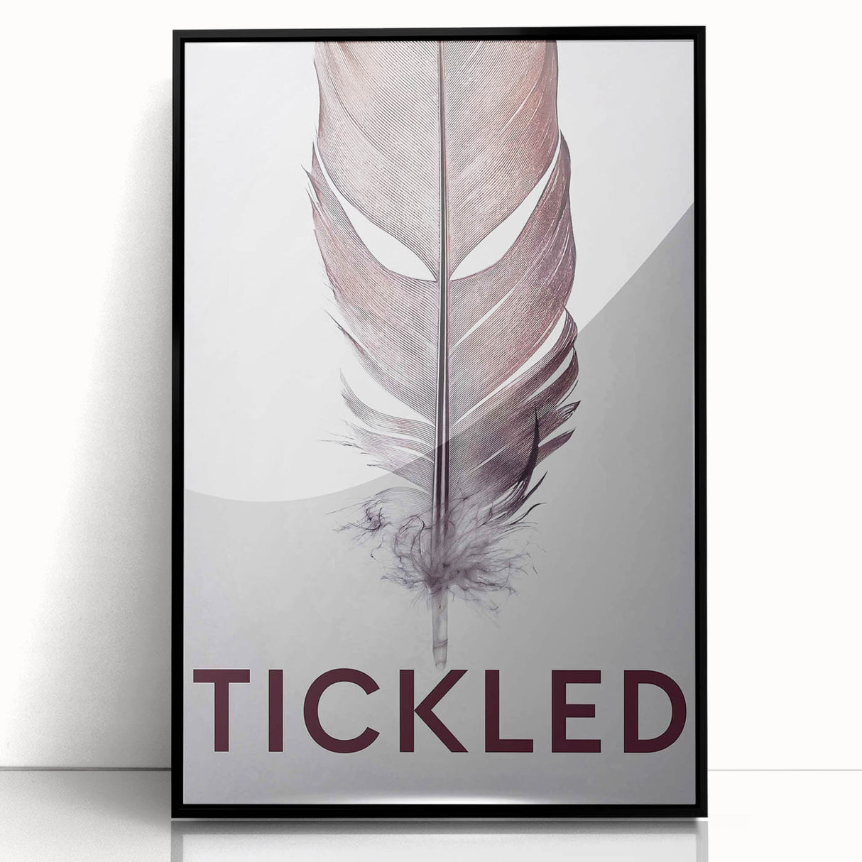 2010s Movie Poster Art - Tickled Vintage Documentary Poster Print