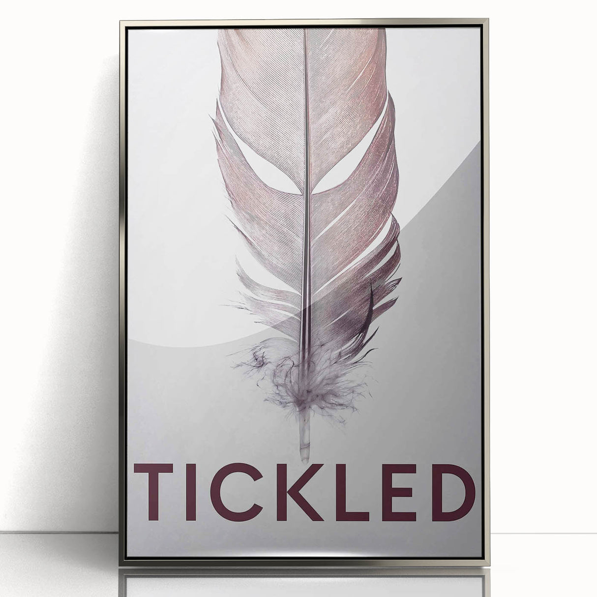 2010s Movie Poster Art - Tickled Vintage Documentary Poster Print