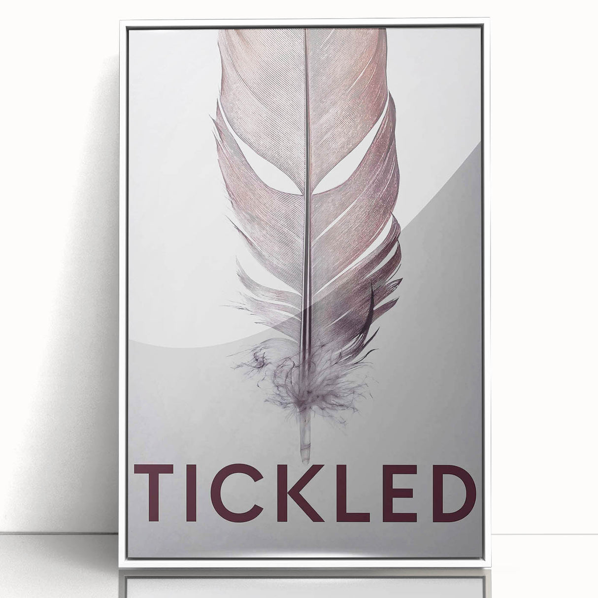 2010s Movie Poster Art - Tickled Vintage Documentary Poster Print
