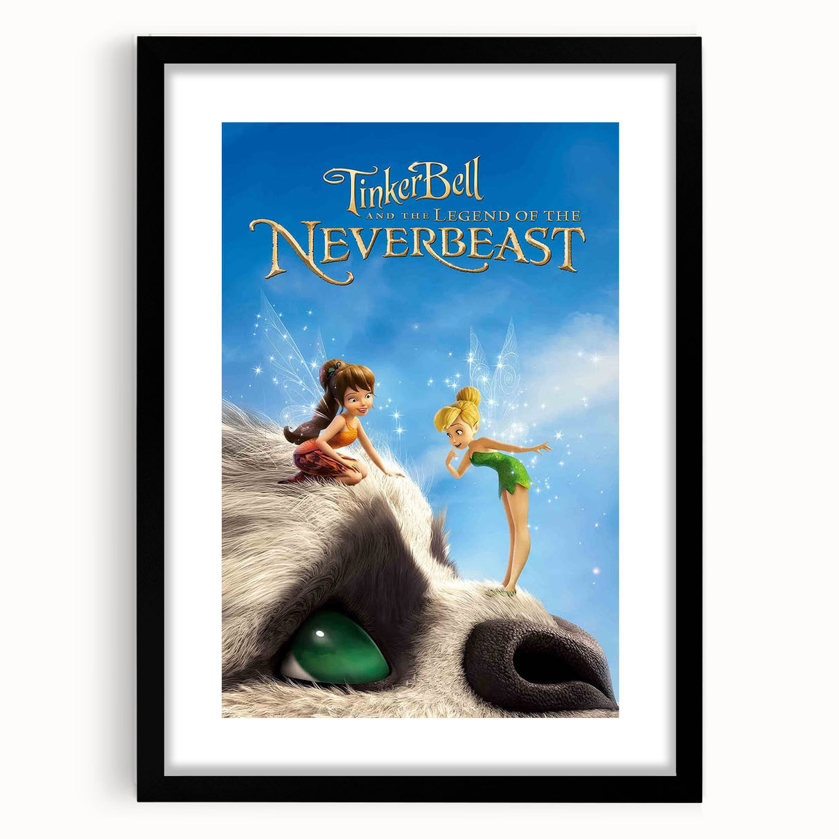 2010s Movie Poster Art - Tinker Bell and the NeverBeast Print
