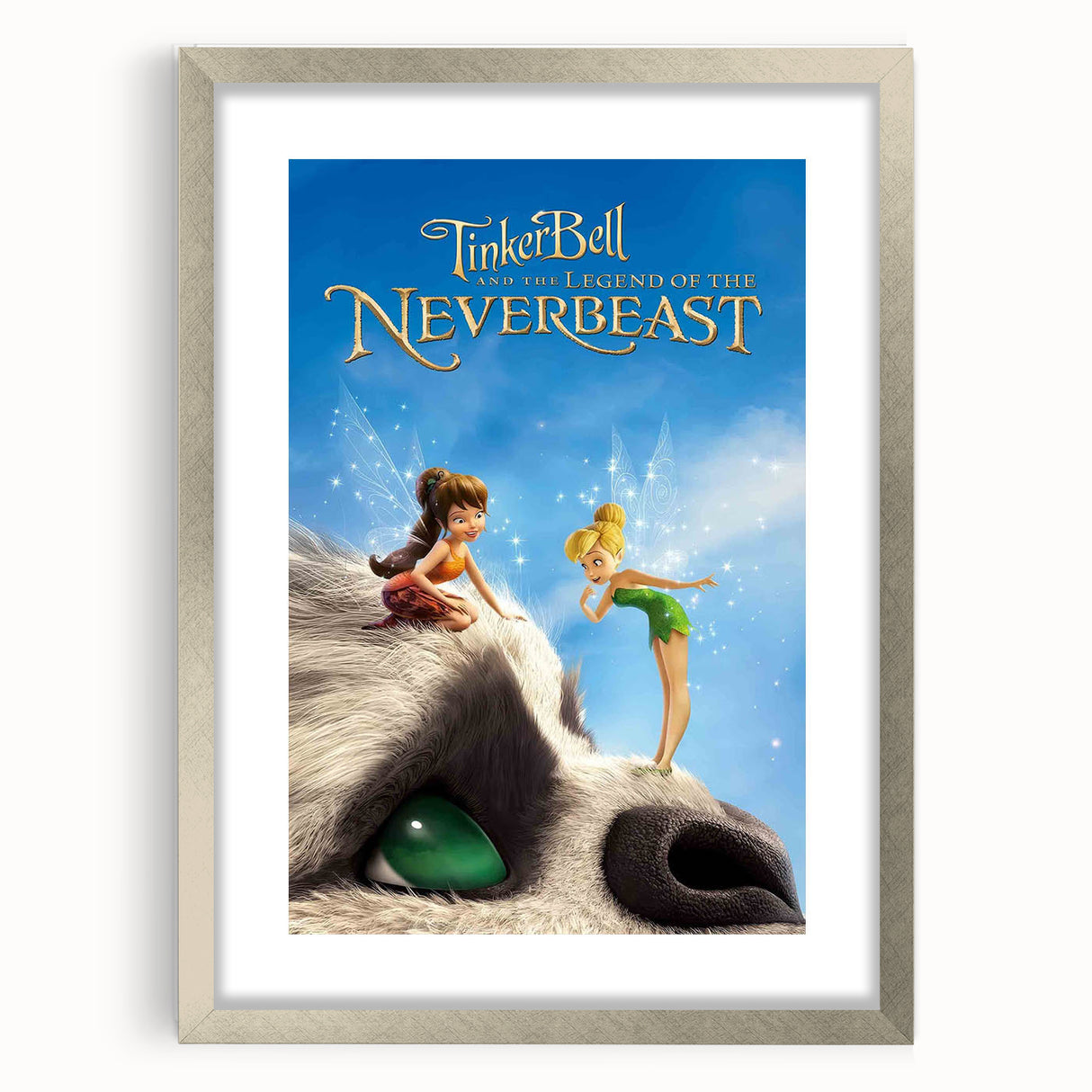 2010s Movie Poster Art - Tinker Bell and the NeverBeast Print