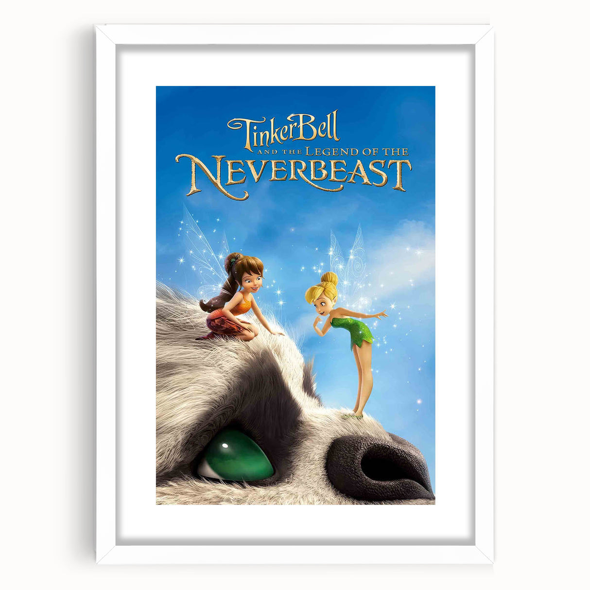 2010s Movie Poster Art - Tinker Bell and the NeverBeast Print