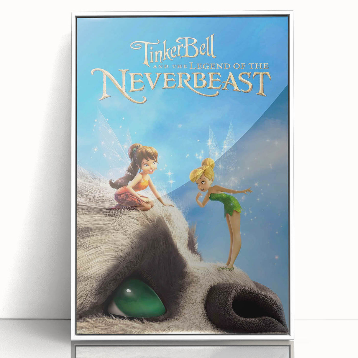 2010s Movie Poster Art - Tinker Bell and the NeverBeast Print