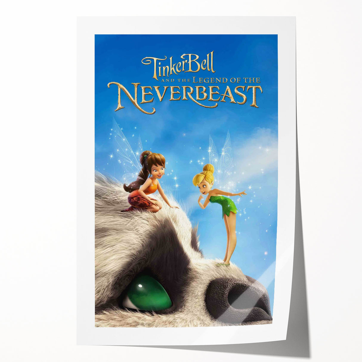 2010s Movie Poster Art - Tinker Bell and the NeverBeast Print