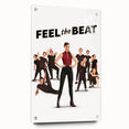Feel the Beat 2020s Vintage Movie Poster Retro Film Art Print