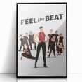Feel the Beat 2020s Vintage Movie Poster Retro Film Art Print