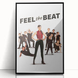 Feel the Beat 2020s Vintage Movie Poster Retro Film Art Print