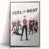 Feel the Beat 2020s Vintage Movie Poster Retro Film Art Print