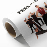 Feel the Beat 2020s Vintage Movie Poster Retro Film Art Print