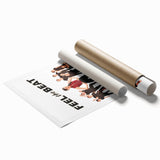 Feel the Beat 2020s Vintage Movie Poster Retro Film Art Print