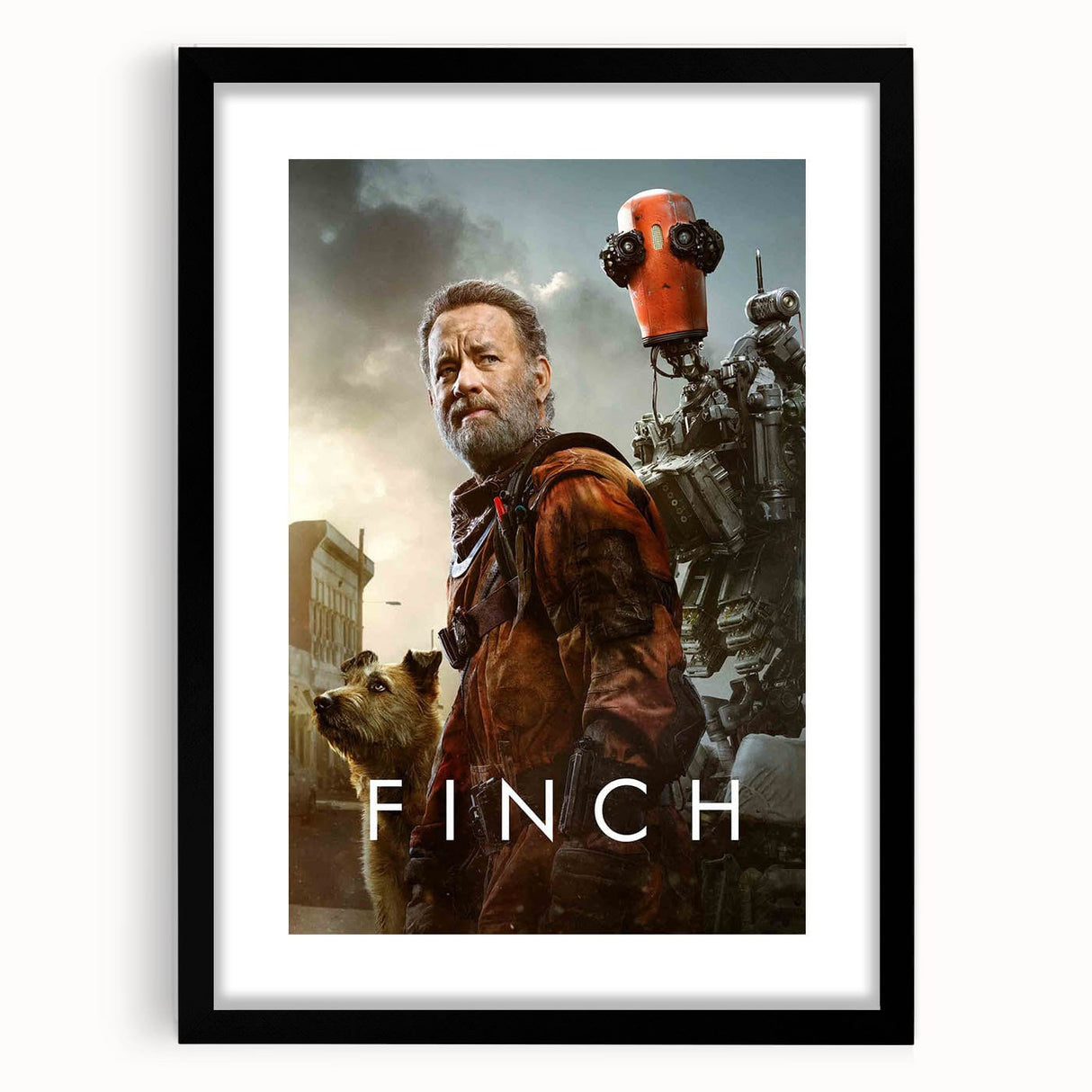 Finch 2020s Vintage Movie Poster Retro Sci-Fi Film Art Print